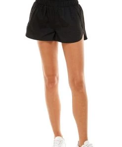 TCEC Women's Clothing Smocked High Waisted Athletic Shorts