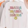 Weekndr White Mama Smiley Face Crewneck Sweatshirt 1 Weekndr White Mama Smiley Face Crewneck Sweatshirt