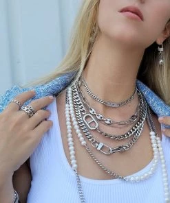 OMG Blings Cuban Chain Triple CZ Pendant Necklace