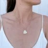 OMG Blings CZ Heart Pendant Necklace Playsuits