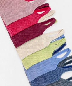 Active Basic Becca Ribbed Seamless Tank Top Women's Clothing