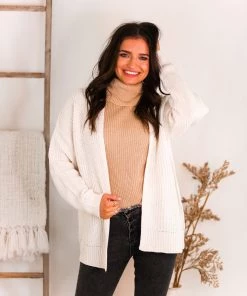 Le Lis Beige Sleeveless Turtle Neck Knit Top Women's Clothing