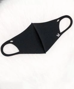 Le Lis Women's Clothing Black Mirawave Antibacterial Face Mask