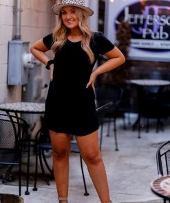 HYFVE Black T-Shirt Mini Dress 11 HYFVE Black T-Shirt Mini Dress