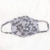 Le Lis Women's Clothing Grey/Blue Leopard Face Mask