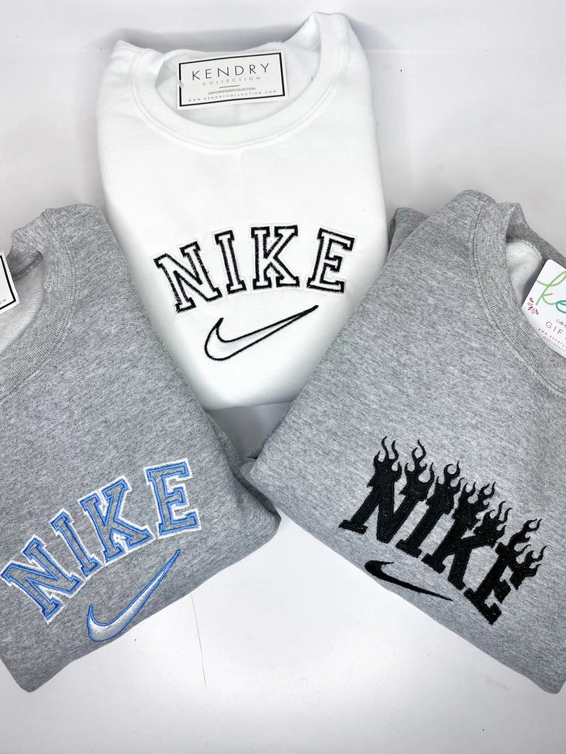 Vintage Distressed Blue And Grey Street Style Crewneck Sweatshirt 5 Vintage Distressed Blue And Grey Street Style Crewneck Sweatshirt