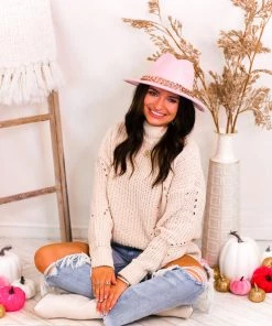 HYFVE Cream Cozy Knit Sweater Women's Clothing