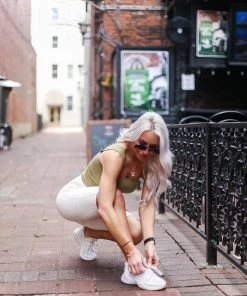 Mono B Women's Clothing Off White Velvet Leopard Biker Shorts