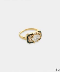 OMG Blings Playsuits Enamel Adjustable Rings