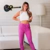Eesome Hot Pink Casual Jogger Pants Women's Clothing 1 Eesome Hot Pink Casual Jogger Pants Women's Clothing