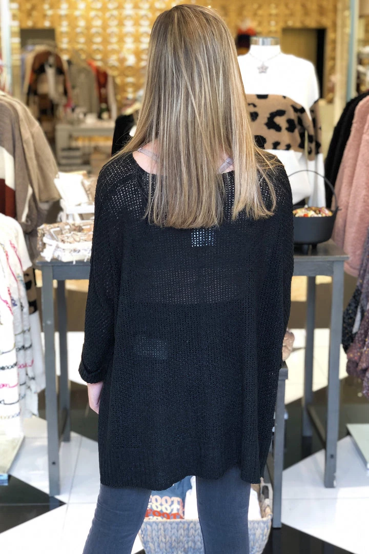 Wishlist Women's Clothing Hot Topic Knit Sweater - Black - RESTOCK! 5 Wishlist Women's Clothing Hot Topic Knit Sweater - Black - RESTOCK!