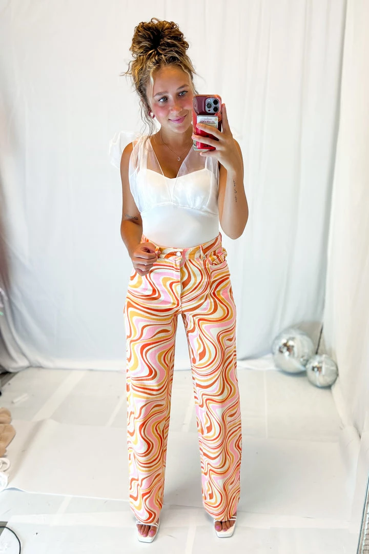 Blue Blush Women's Clothing White Shoulder Tie Bodysuit 6 Blue Blush Women's Clothing White Shoulder Tie Bodysuit