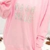 Vintage Distressed Women's Clothing Nashville Babe Rhinestone Letter Crewneck