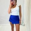 Blue Blush Blue Envelope Mini Skort Women's Clothing