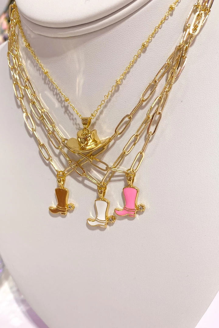 Lauren Kenzie Jewelry Lauren Kenzie Cowboy Boot Necklace 3 Lauren Kenzie Jewelry Lauren Kenzie Cowboy Boot Necklace