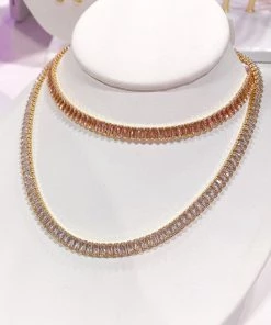 Lauren Kenzie Jewelry Lauren Kenzie Baguette Necklace Necklaces 12 Lauren Kenzie Jewelry Lauren Kenzie Baguette Necklace Necklaces