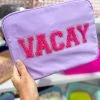 The Sandy Pearls Lavender VACAY Patch Jumbo Nylon Bag New Arrivals 2 The Sandy Pearls Lavender VACAY Patch Jumbo Nylon Bag New Arrivals