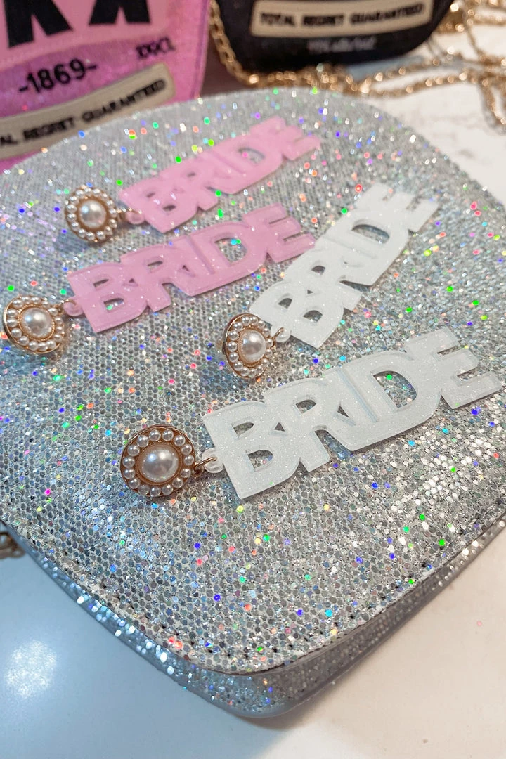 Golden Stella New Arrivals Glitter Bride Earrings 7 Golden Stella New Arrivals Glitter Bride Earrings