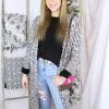 Gee Gee Leopard Brushed Knit Cardigan