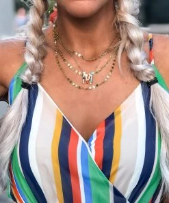 Kenzies Creations Three Layer Gold Necklace Necklaces