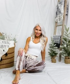 Entro Women's Clothing Ivory Tie Dye Jogger Pants 17 Entro Women's Clothing Ivory Tie Dye Jogger Pants