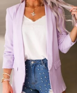 Cloud Ten Blue Crystal Rhinestone Studded Denim Shorts Women's Clothing