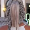 Golden Stella Hair Accessories Leopard Hair Scarf Scrunchie - Light
