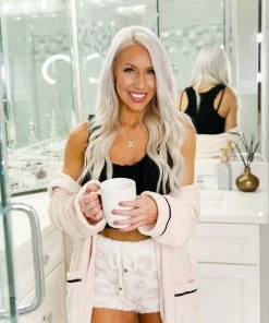 Be Wicked Hooded Plush Bath Robe - 2 Colors