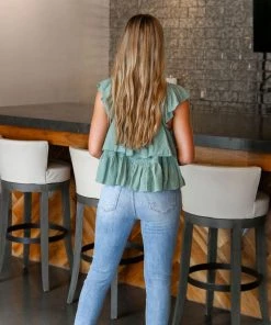 Risen Jeans Riley High Rise Distressed Mom Jeans