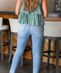 Risen Jeans Riley High Rise Distressed Mom Jeans 7 Risen Jeans Riley High Rise Distressed Mom Jeans