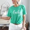 Forever Trendy Women's Clothing Lucky St. Patty's Day Graphic T-shirt