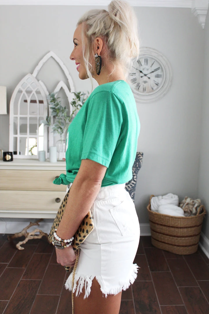 Forever Trendy Women's Clothing Lucky St. Patty's Day Graphic T-shirt 4 Forever Trendy Women's Clothing Lucky St. Patty's Day Graphic T-shirt