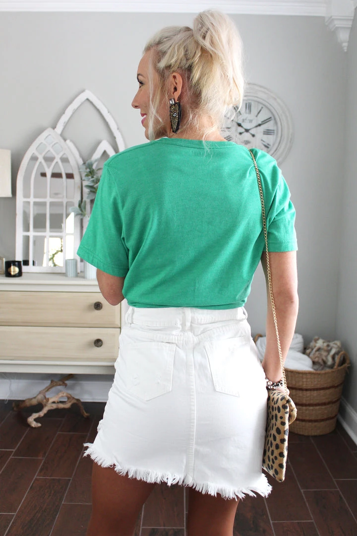 Forever Trendy Women's Clothing Lucky St. Patty's Day Graphic T-shirt 5 Forever Trendy Women's Clothing Lucky St. Patty's Day Graphic T-shirt