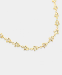 OMG Blings CZ Stars Necklace