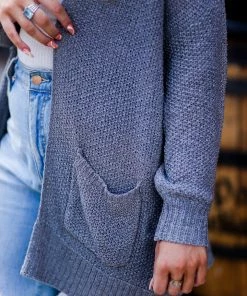 Wishlist Women's Clothing Olive Green Open Knit Cardigan