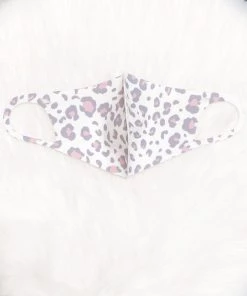 Le Lis Women's Clothing Pink Leopard Mirawave Antibacterial Face Mask *RESTOCK*