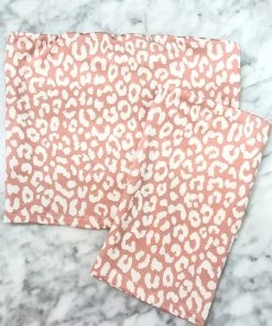 Le Lis Pink Leopard Tube Top