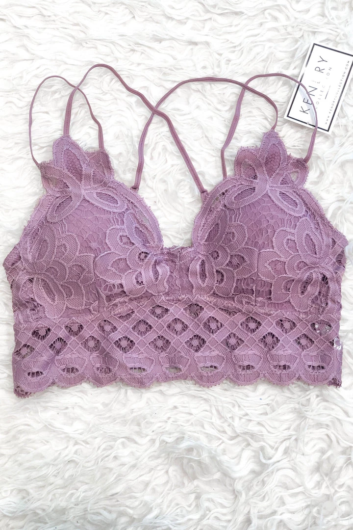 Anemone Corp Flower To The People Scalloped Lace Bralette - Tulipwood Women's Clothing 3 Anemone Corp Flower To The People Scalloped Lace Bralette - Tulipwood Women's Clothing