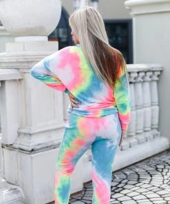 Oddi Rainbow Tie Dye Jogger Set Women's Clothing 14 Oddi Rainbow Tie Dye Jogger Set Women's Clothing