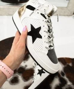 Vintage Havana Playsuits Dream Black Star High Top Sneaker