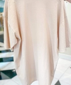 Bacon Lettuce Tomato Tan Don't Worry Baby Graphic Tee Women's Clothing