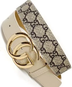 S&J First Two Toned Belt Women's Clothing