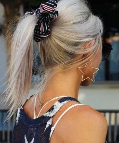 Golden Stella USA Hair Scrunchie