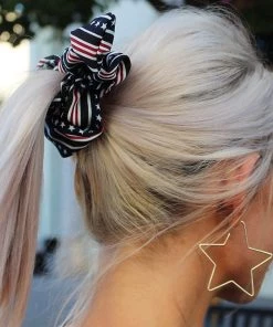 Golden Stella USA Hair Scrunchie
