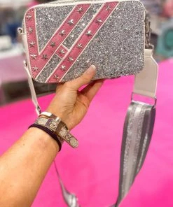 Vintage Havana Meme Silver Glitter Bag New Arrivals