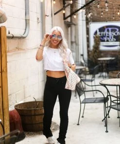 Mono B White Mesh Back Tie Athletic Crop Top 13 Mono B White Mesh Back Tie Athletic Crop Top