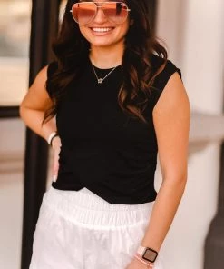 TCEC Women's Clothing Smocked High Waisted Athletic Shorts