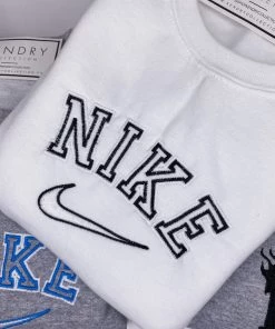 Vintage Distressed Women's Clothing White And Black Street Style Crewneck Sweatshirt