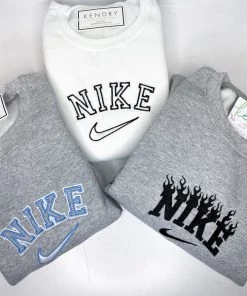 Vintage Distressed Women's Clothing White And Black Street Style Crewneck Sweatshirt