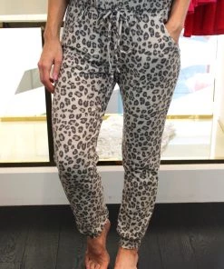 P.S. Kate Wild Whereabouts Leopard Joggers Women's Clothing